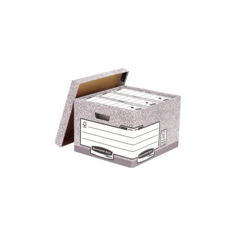 Bankers Box, 660g, 387 x 445 x 294 mm, 380 x 430 x 287 mm, Grigio - Foto 4