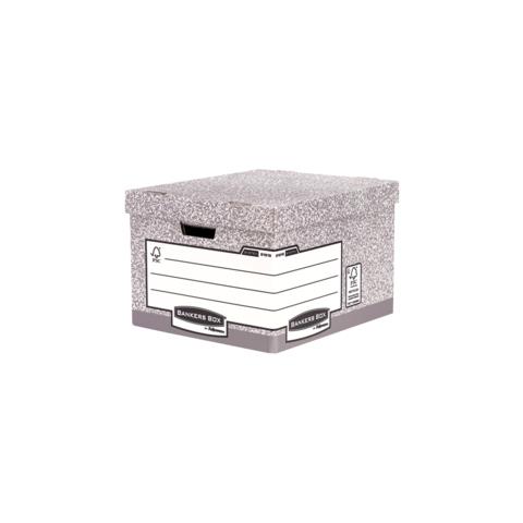 Bankers Box, 660g, 387 x 445 x 294 mm, 380 x 430 x 287 mm, Grigio - Foto 2