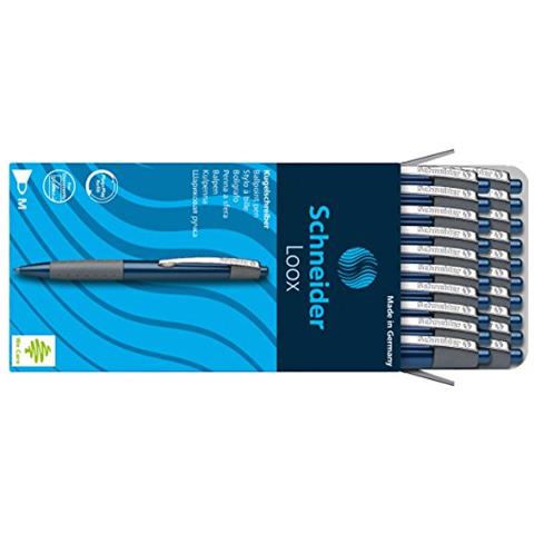 pz. 1 Penna a sfera a scatto Schneider Loox blu - P135503 - Foto 1