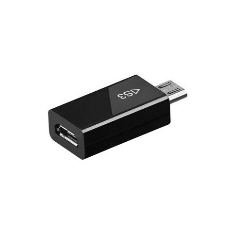 79209, micro USB 5-pin, micro USB 11-pin, Maschio / femmina, Nero - Foto 1