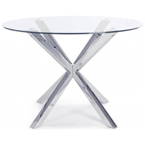 Tavolo May Rotondo Gamba Acciaio D114 Cm - Foto 3