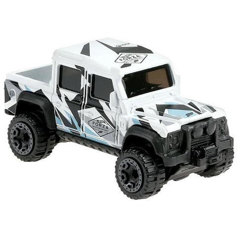 Hot Wheels Forza Motorsport '15 Land Rover Defender Double Cab Modellino Auto - Foto 2