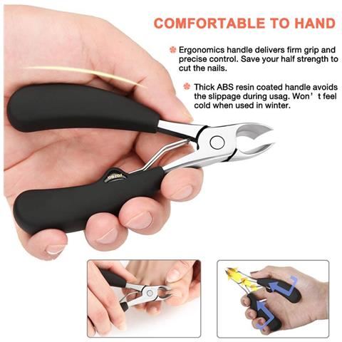 Tagliaunghie Tagliaunghie Tagliaunghie Per Unghie Spesse /unghia Incarnita Confezione Da 2 - Foto 8