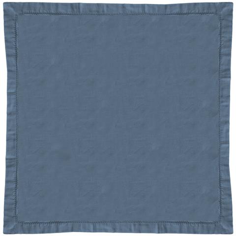 Tovaglia Cucina Soggiorno In Cotone Con Orlo A Giorno In Tinta Unita Vari Colori Ajour 85x85cm Carta Da Zucchero - Foto 1