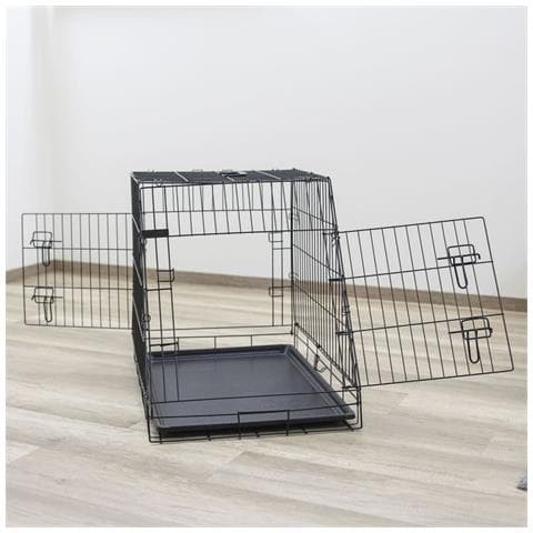 Gabbis Per Cani 76x54x64 Cm Nera - Foto 2