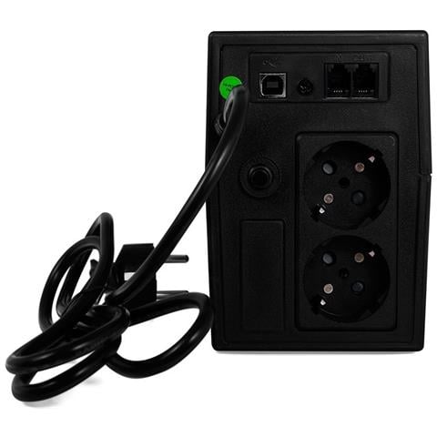 UPS01LCD gruppo di continuità (UPS) A linea interattiva 0,6 kVA 360 W 2 presa (e) AC - Foto 2