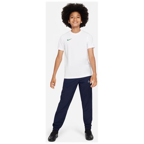 T-Shirt Dry Park Vii Jr Bv6741-101 Bambino Taglia M Colore Bianco /Nero - Foto 4