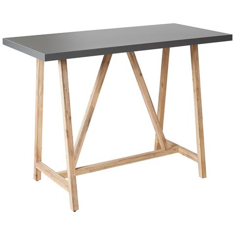 Tavolo Da Giardino Legno Massiccio Legno Chiaro Talamone - Foto 2