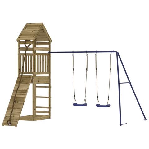 Set Da Gioco Da Esterno In Legno Di Pino Impregnato - Foto 2