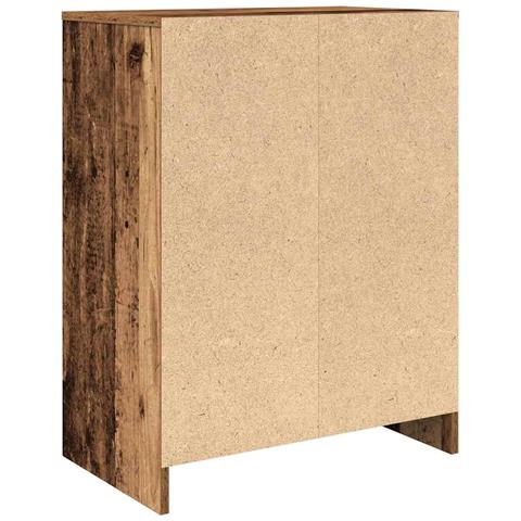 Scarpiera Legno Antico 57x34x76 cm in Legno Multistrato - Foto 9