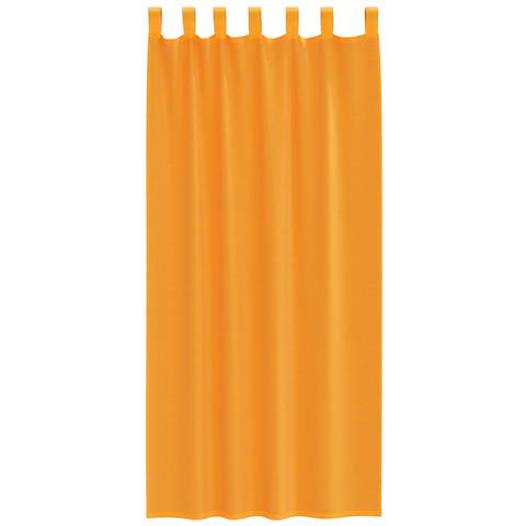 Tende In Voile Con Passanti 2 Pz Arancio 140x245 Cm - Foto 2