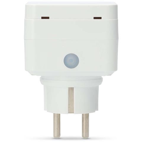 Misuratore Di Potenza Ip44 Connesso Wi-fi 3680w Tipo E Con Sportellino, Bianco - Foto 5