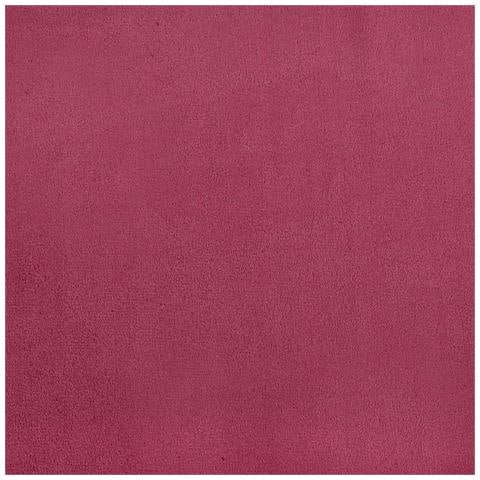 Chaise Longue Massaggi con Cuscino a Rullo Rosso Vino Velluto - Foto 9