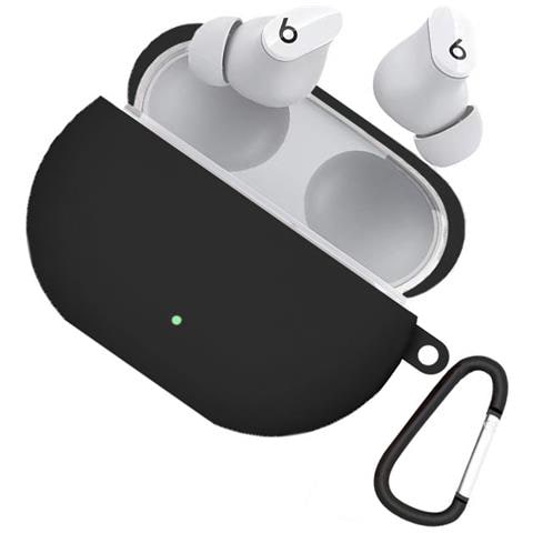 Custodia In Silicone Con Fibbia Per Auricolari Beats Studio Buds Black - Foto 3