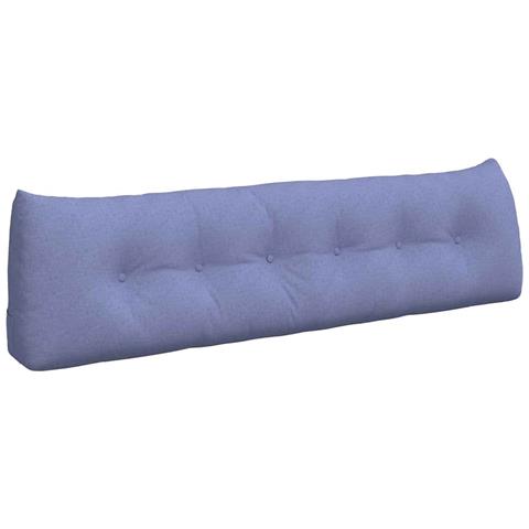 Cuscino per Schiena Blu jeans 180 x 24 x 50 cm Tessuto - Foto 1