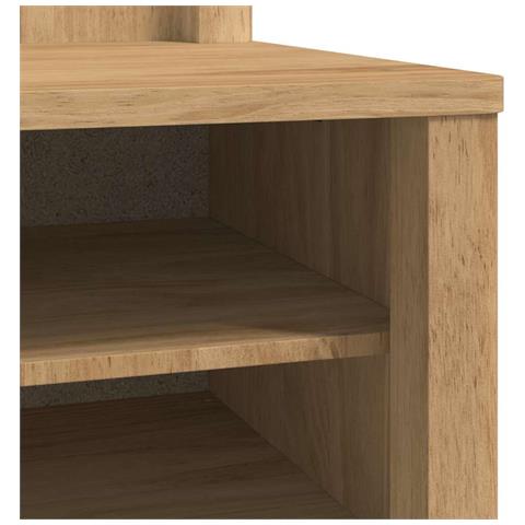 Armadio per corridoio FLORO Marrone cerato 50 x 40 x 158 cm - Foto 9