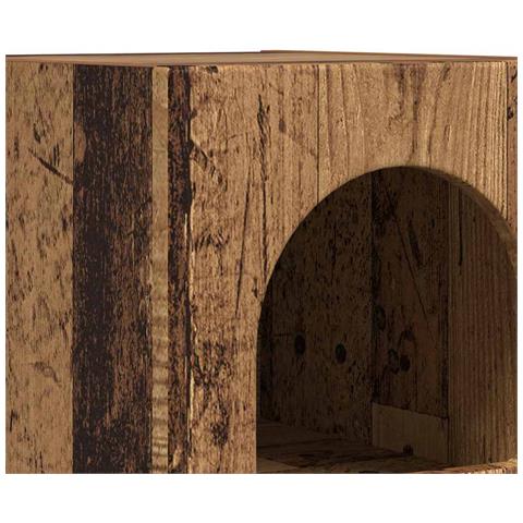 Comodino 2 pcs Legno vecchio 29,5 x 33,5 x 50 cm - Foto 9