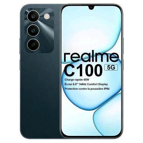 C100 5G 128GB 4GB Ram Display 6.8" LCD HD+ Main Camera 50MP Selfie 5MP Dual nanoSim Android 16 Dimensity 6300D 6600mAh Sprouting Green - Foto 1