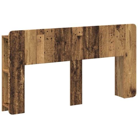 Testata del letto Legno antico Legno ingegnerizzato - Foto 1