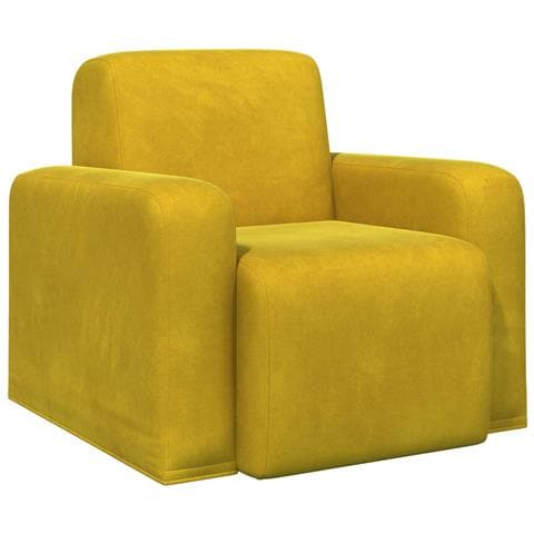 Poltrona Giallo Velluto (V) - Foto 1