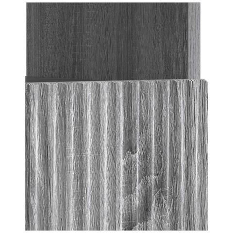Mobile TV LED Sonoma grigio Legno ingegnerizzato - Foto 9