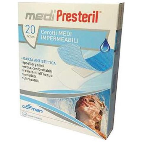 Cerotto Grande Medipresteril Impermeabile 7X3CM 20 Pezzi - Foto 1