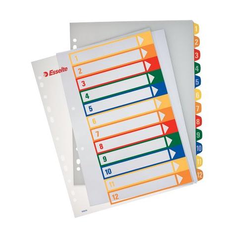 pz. 1 Rubrica PPL stampabili al PC 1-12 A4 MAXI 100214 - Foto 1