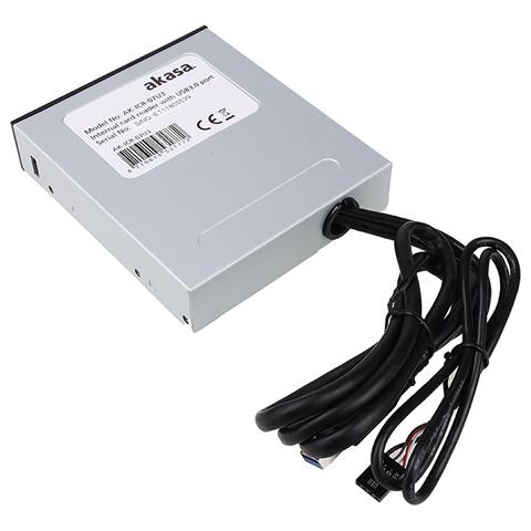 AK-ICR-07U3, CF, Memory Stick (MS) , microSDHC, MMC, MS Micro (M2) , MS PRO, MS PRO Duo, SD, SDHC, SDXC, 8, 89 cm (3.5") , 480 Mbit / s - Foto 3