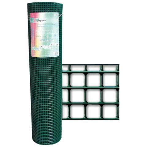 Rete zincata elettrosaldata per recinzione colore verde m 1x25 - Foto 2
