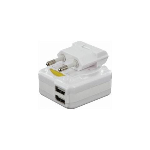 Alimentatore USB Dual con Cavo USB-Lightning 10 W Colore Bianco - Foto 1