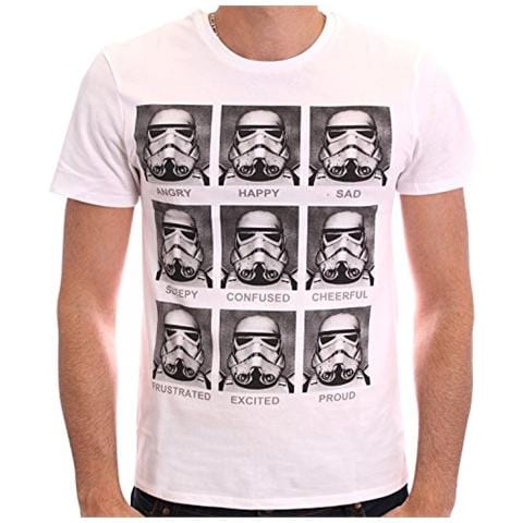 Maglietta Star Wars T Shirt Trooper Emotions Size L - Foto 1