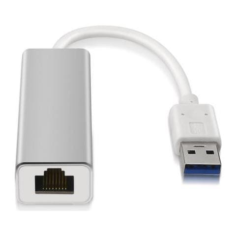 A106-0049 Adattatore Per Inversione Del Genere Dei Cavi Rj-45 Usb 2.0 Type-a Argento, Bianco - Foto 1