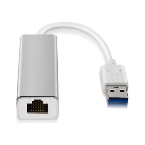A106-0049 Adattatore Per Inversione Del Genere Dei Cavi Rj-45 Usb 2.0 Type-a Argento, Bianco - Foto 2