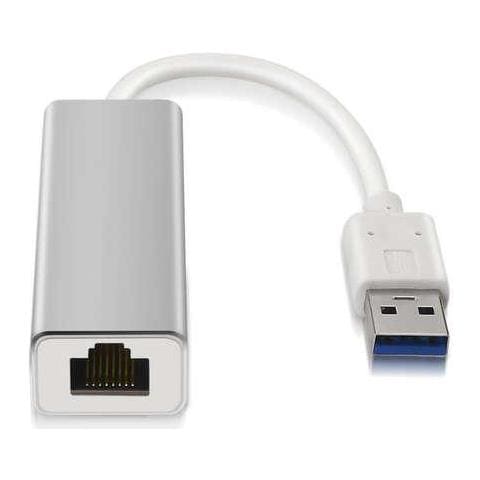 A106-0049 Adattatore Per Inversione Del Genere Dei Cavi Rj-45 Usb 2.0 Type-a Argento, Bianco - Foto 3