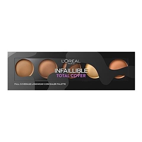 L Oreal Infillible Palette 02 Totale Copertura Scura - Foto 1