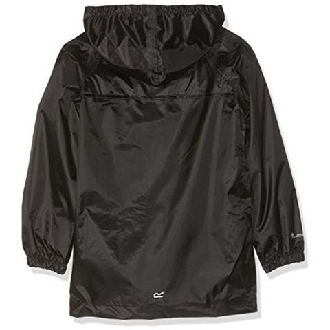 Di Regata Kid Stormbreak Impermeabile Cuciture Nastrate 2 Tasche Laterali Bottoni A Hem Sopra I Pantaloni Giacca Nero 13 Anni - Foto 2