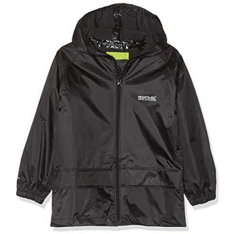 Di Regata Kid Stormbreak Impermeabile Cuciture Nastrate 2 Tasche Laterali Bottoni A Hem Sopra I Pantaloni Giacca Nero 13 Anni - Foto 1