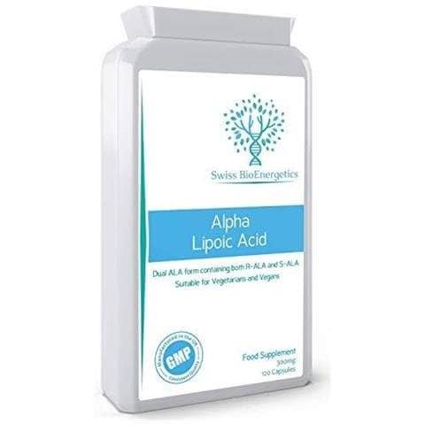 Acido Alfa Lipoico 300mg 120 Capsule - Doppio Ala (sia R-ala E S-ala) - Uk Prodotto - Foto 1