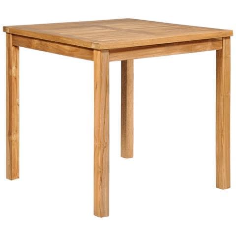 Set Da Pranzo Per Esterni 3 Pz In Legno Massello Di Teak - Foto 9