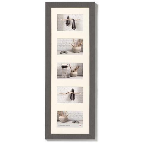 Cornice per Foto Home 5x10x15 cm Grigia - Foto 1