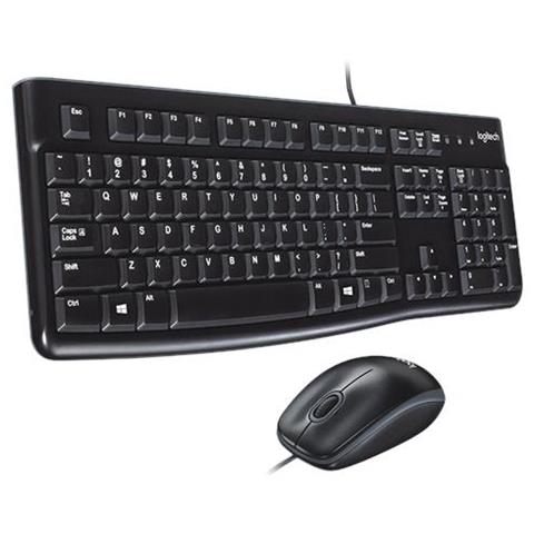 Tastiera e Mouse USB 920-002547 (Layout Portoghese) Colore Nero - Foto 2