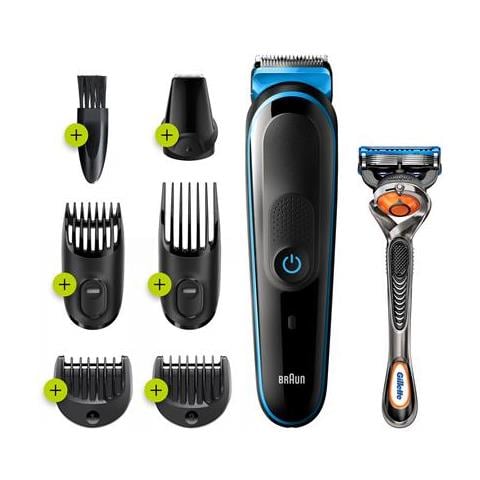 Regolabarba All-in-one Mgk3245 Cordless, Numero Di Passi Di Lunghezza 13, Nero / blu - Foto 1