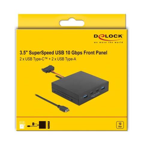 64057 Scheda Di Interfaccia E Adattatore Interno Usb 3.2 Gen 2 (3.1 Gen 2), Usb Tipo-c - Foto 3