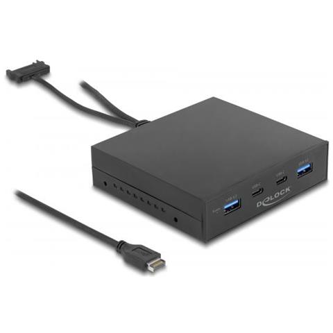 64057 Scheda Di Interfaccia E Adattatore Interno Usb 3.2 Gen 2 (3.1 Gen 2), Usb Tipo-c - Foto 1