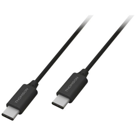Cavo Di Ricarica E Sincronizzazione Usb C/usb C - 3a, Nero - Foto 1