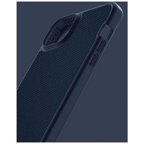 Cover Per Iphone 14 Rinforzata In Nylon Balistico R, Blu - Foto 2