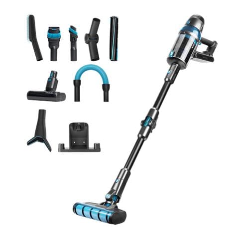 Conga RockStar 1500 Ultimate ErgoFlex Batteria Secco Ciclonico Senza sacchetto 0,6 L 680 W Blu, Grigio - Foto 1