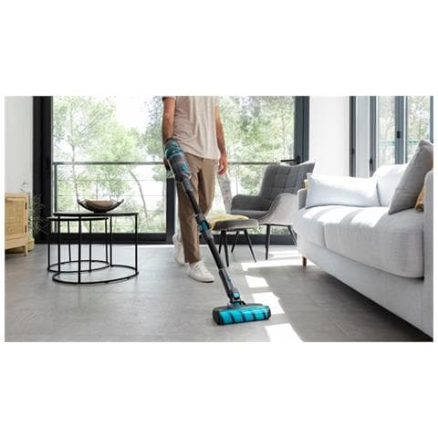 Conga RockStar 1500 Ultimate ErgoFlex Batteria Secco Ciclonico Senza sacchetto 0,6 L 680 W Blu, Grigio - Foto 2