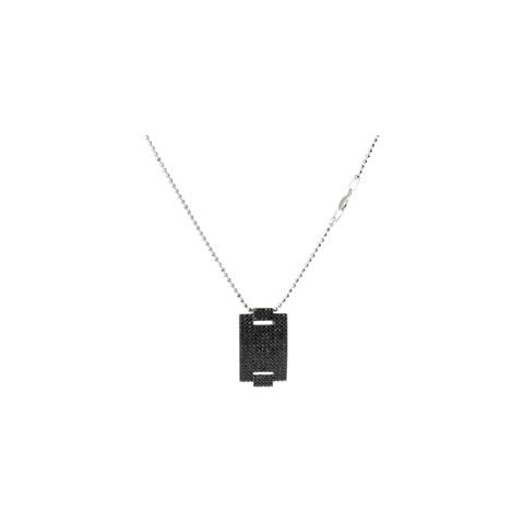 Gioielleria P0044-bk-bk-2. Collana, Colore Grigio. Donna. - In ordine - Foto 2