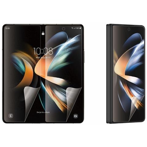 Salvadisplay In Vetro Temperato Per Samsung Galaxy Z Fold 4 Resistente, Trasparente - Foto 1